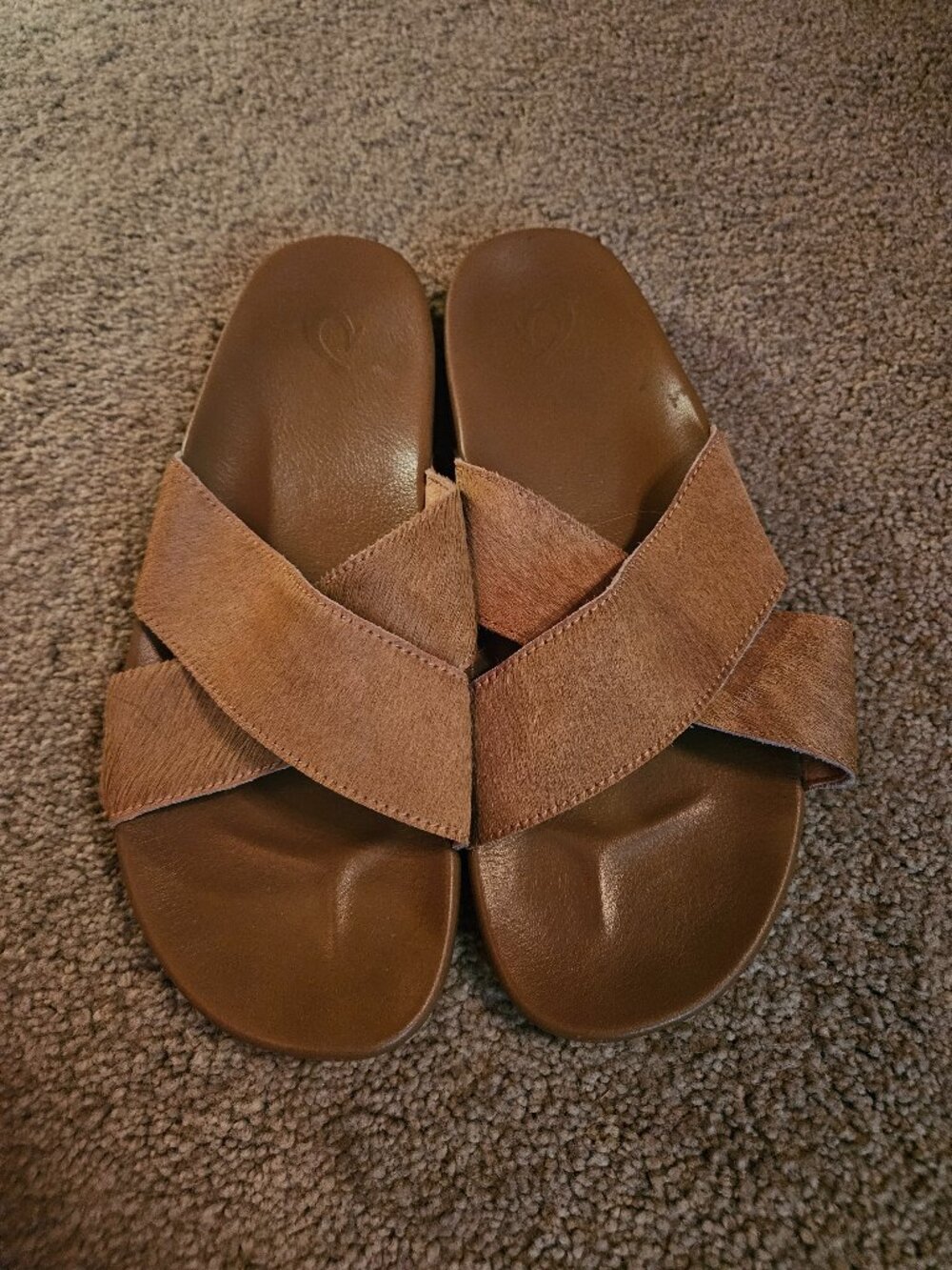 Olukai Camel Hair Sandles